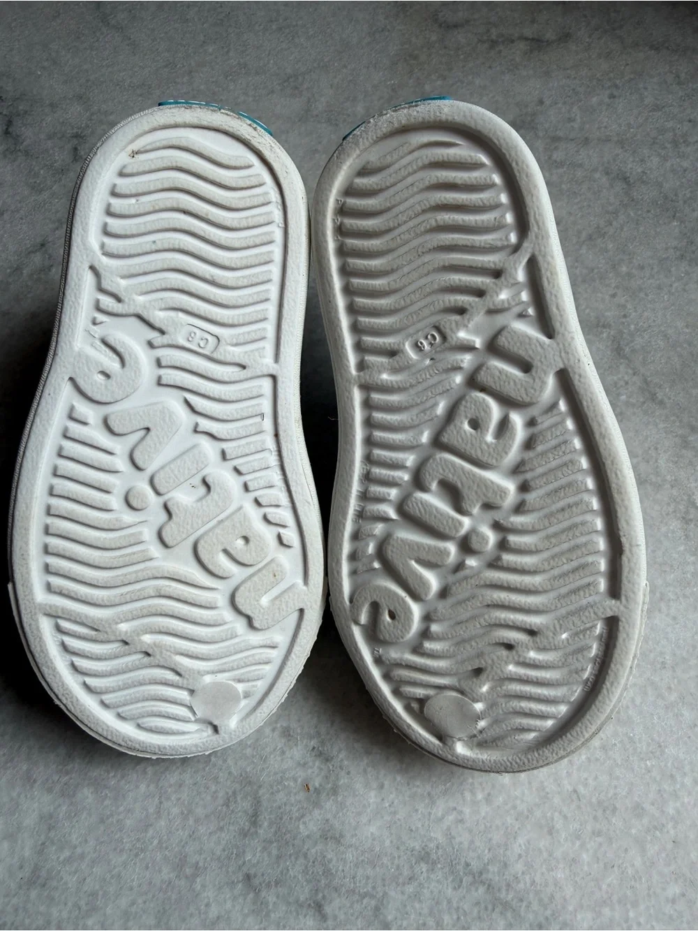 Native Shoes White Kids Slip-On Waterproof Shoes